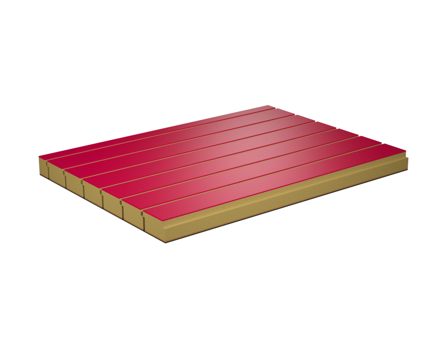 Schlitzplatte 32-4 G in isometrischer Ansicht