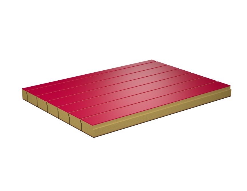Schlitzplatte 32-3 G in isometrischer Ansicht